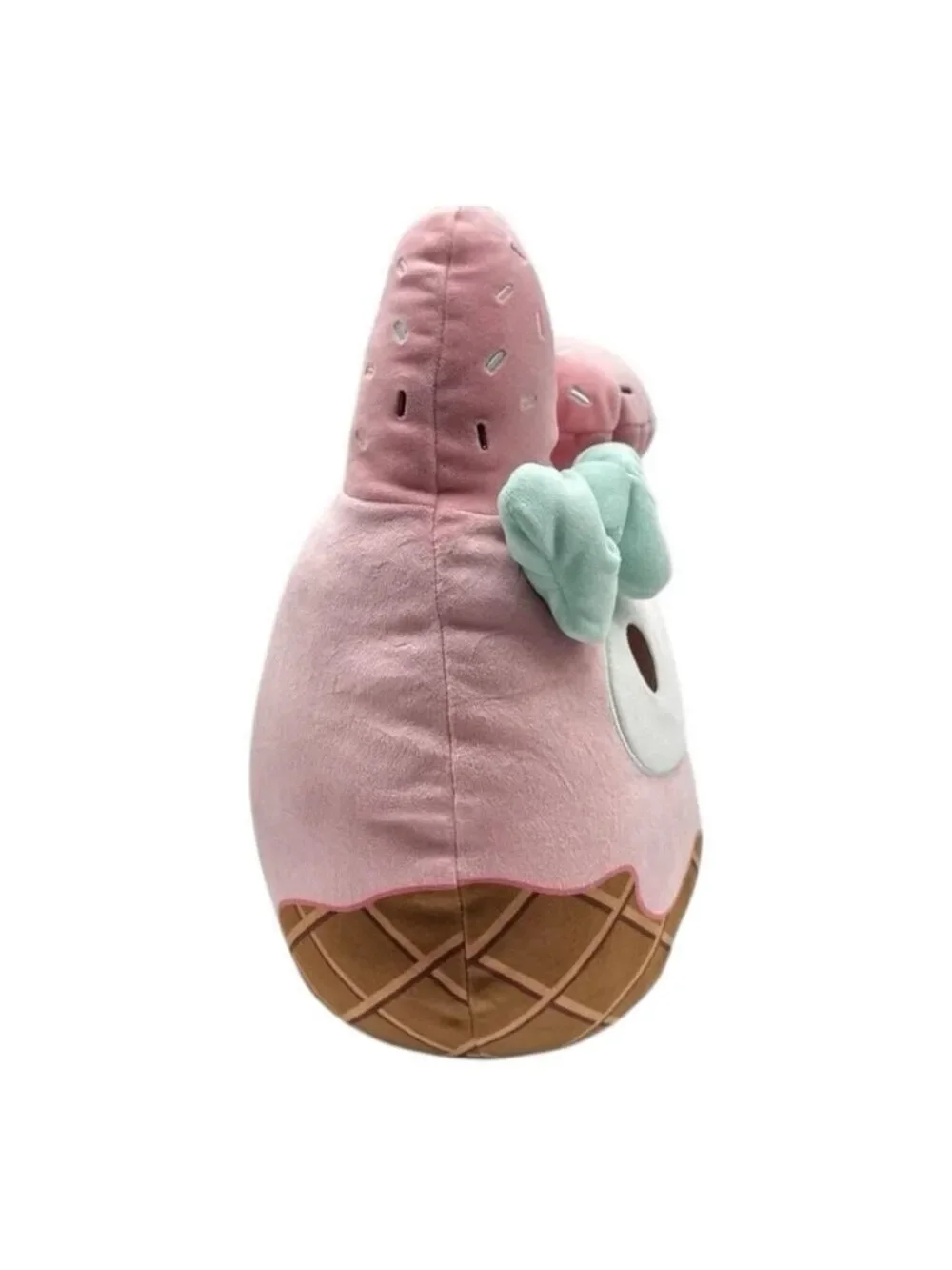 Squishmallows My Melody Ice Cream Stuffed Animal One Size Pink Brown